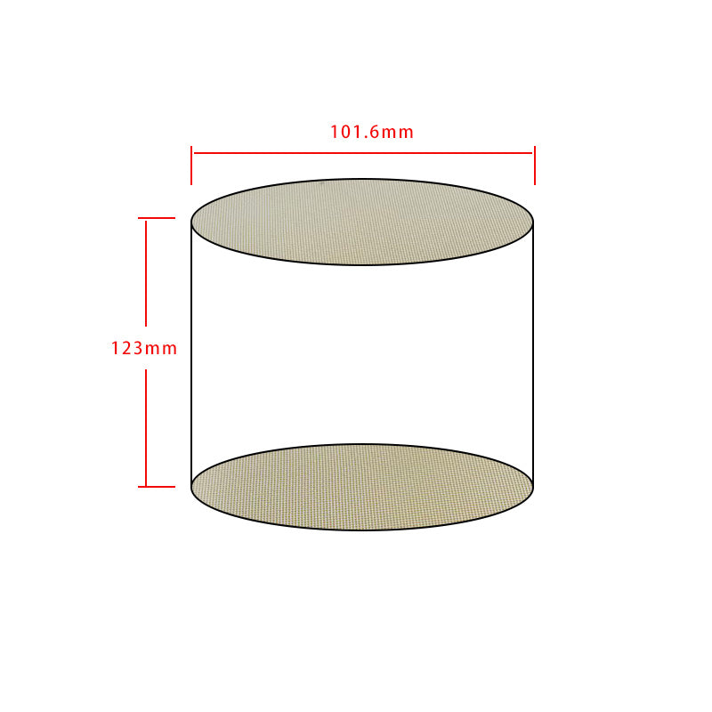 Ceramic Catalytic Converter 101.6mm
