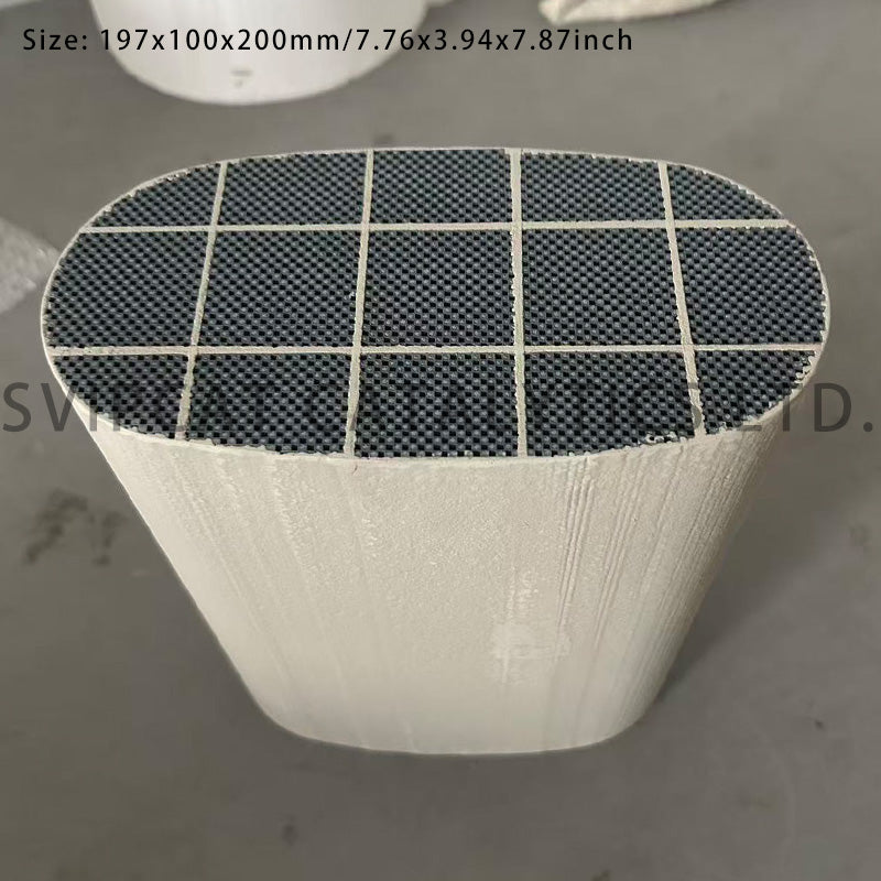 Sic / Ceramic DPF (Diesel Particulate Filter) - ⁠197x100x200mm