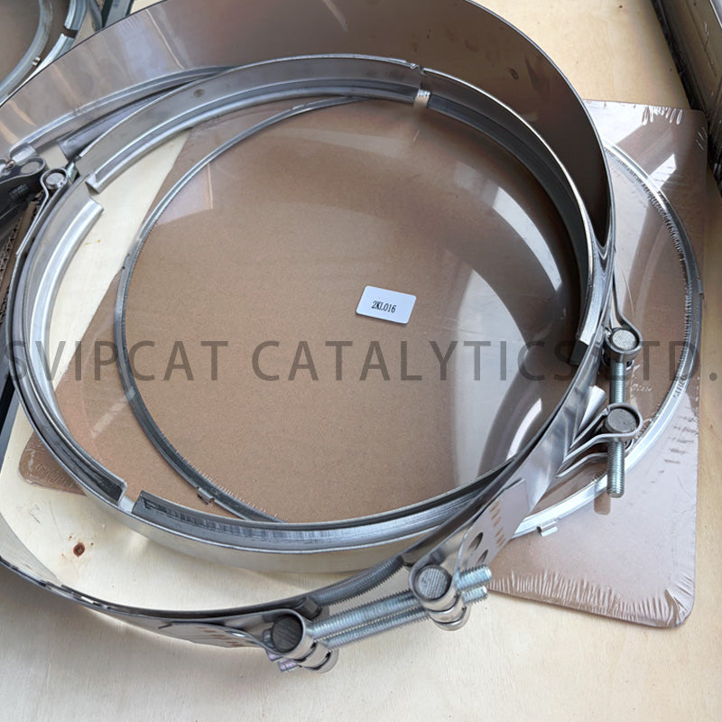 2KJ000 Iveco Euro 6 Exhaust Kit  V Clamp 2KL014 + Clamp 2KL015 + Gasket 2KL016  Replaces 5801651134