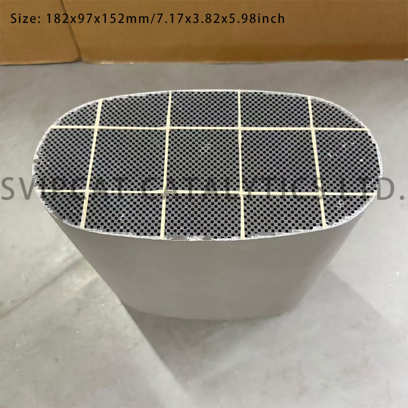 Sic / Ceramic DPF (Diesel Particulate Filter) - ⁠182x97x152mm