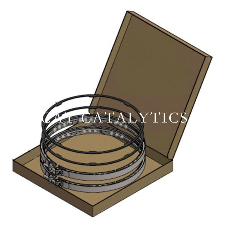Clamp Gasket Kit for Volvo Mack Detroit Diesel Din 35843 exhaust system replacement