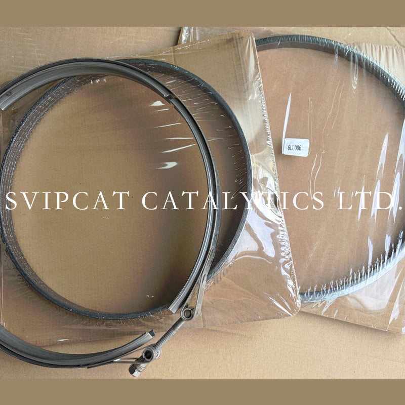 Din 6LL016 for Scania Euro 6 DPF 6LI000 Clamp Gasket Kit V Clamp 6LL005 + Sealing Gaskets 6LL006 6LL008