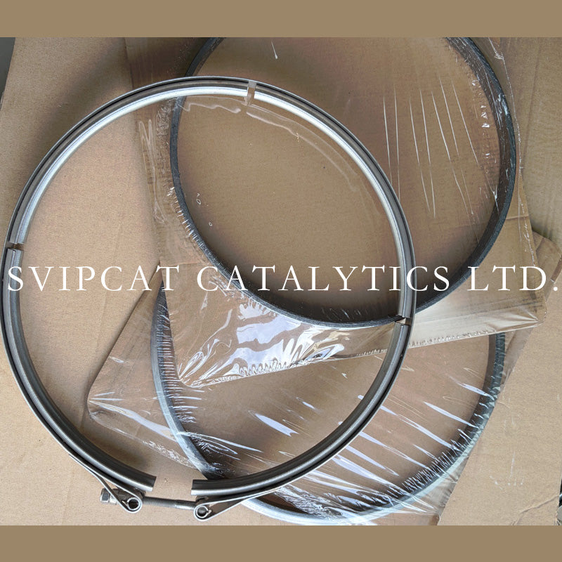 Din 6LL017 Clamp Gasket Kit for Scania Euro 6 DPF 6LI001 V Clamp 6LL000 + Gaskets 6LL002 6LL007