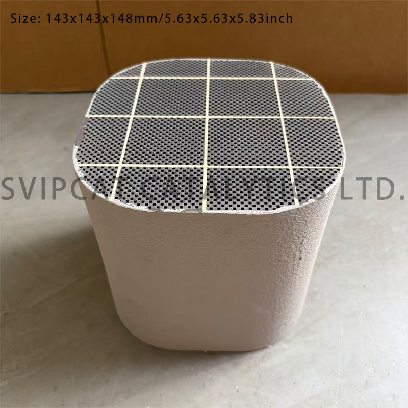 Sic / Ceramic DPF (Diesel Particulate Filter) - ⁠143x143x148mm