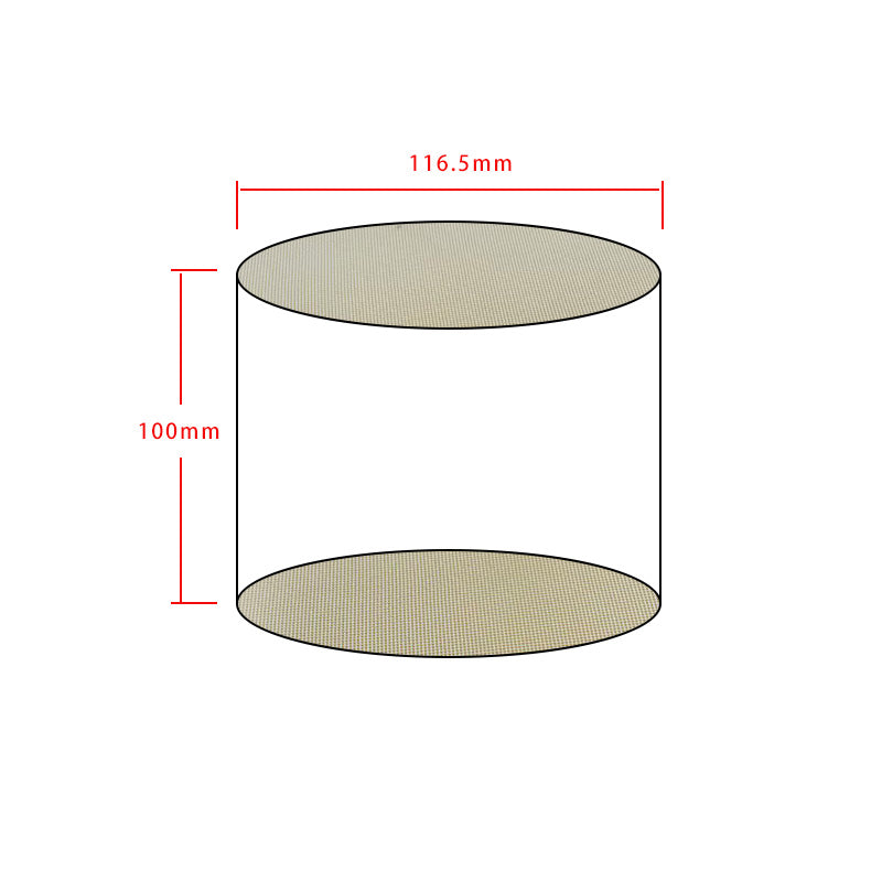 Metal Catalytic Converter 116.5mm