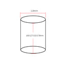 The high temperature resistant sealing edge of the φ118mm compact DPF ensures airtightness under harsh working conditions
