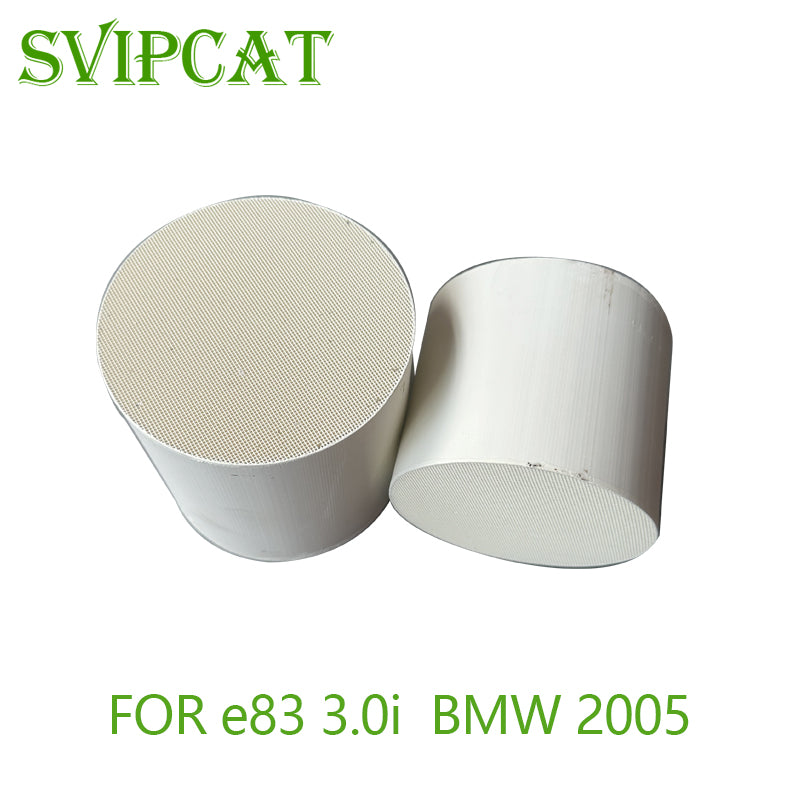 FOR BMW 2005 e83 3.0i Gasoline car catalytic converter 2pcs 106x75mm+ 2pcs 83x50mm