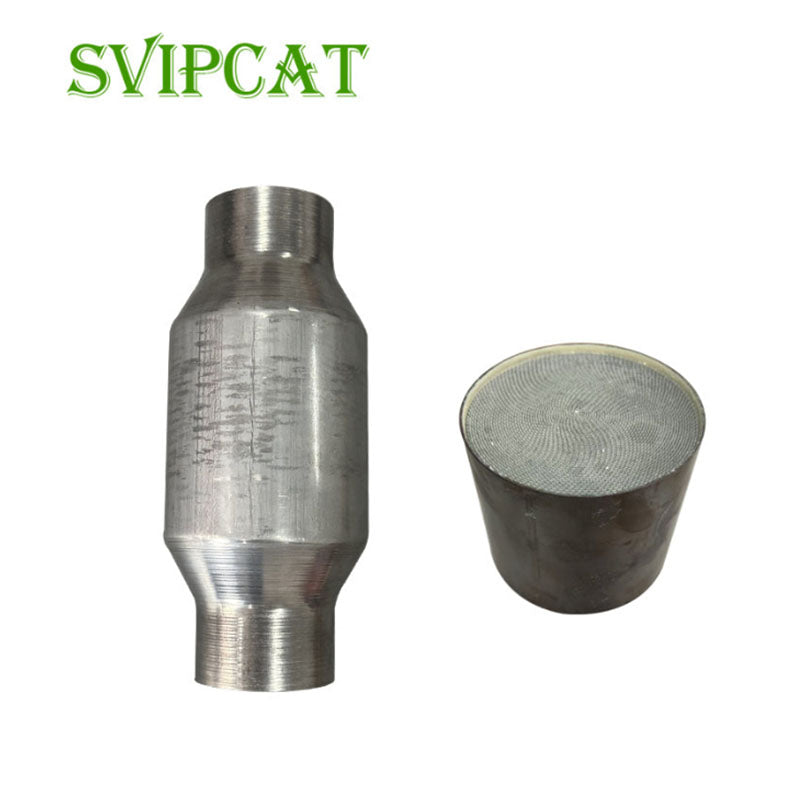 Universal Metal Catalyst 200 CPSI Length 320mm Precious Metal Coating with Metal Housing