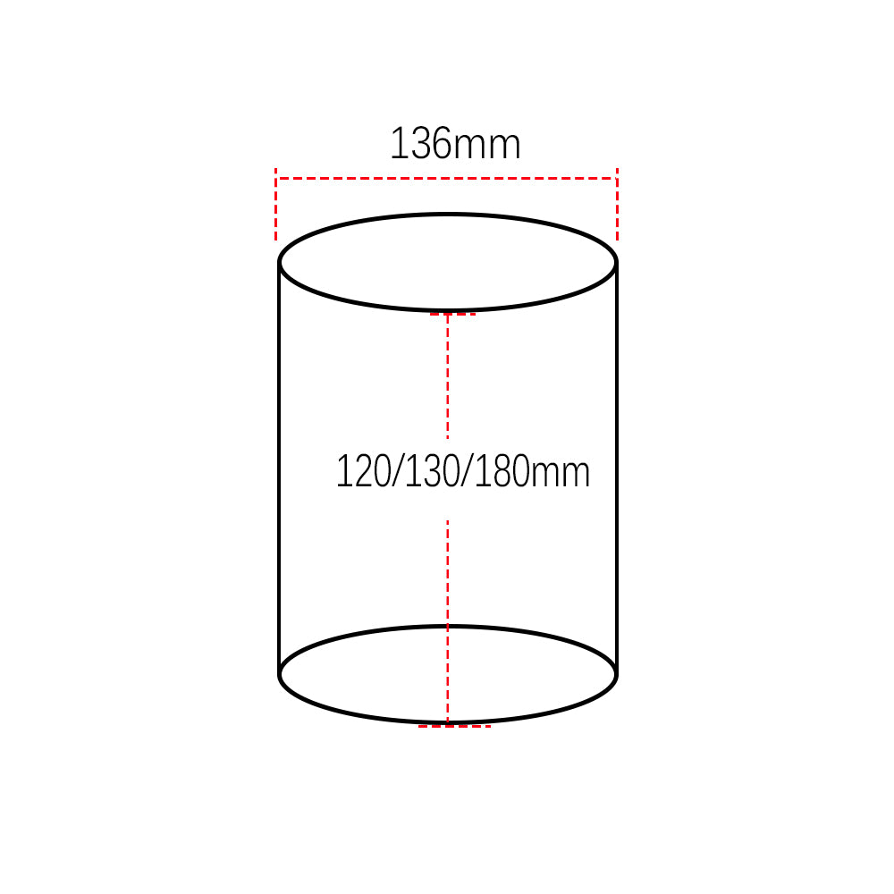 SiC Ceramic Diesel Particulate Filter (DPF) - 136mm (5.35") - High Thermal Shock Resistance, OEM Replacement, Low Backpressure for Trucks & Off-Road Vehicles