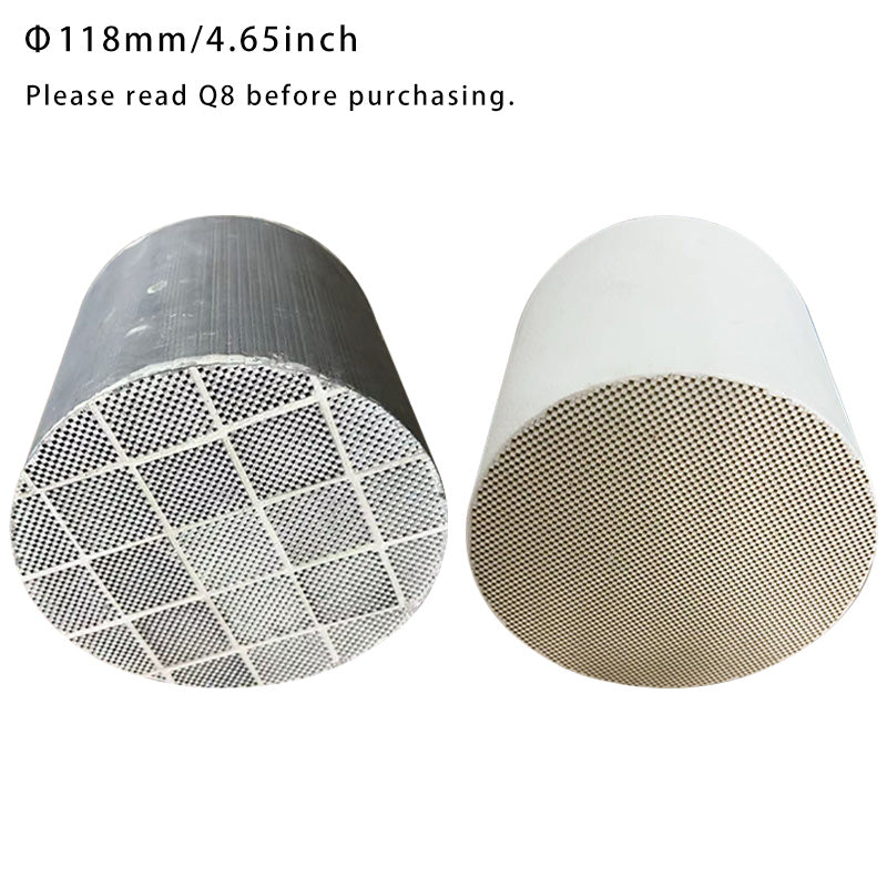 DPF/SCRF SiC Ceramic Diesel Particulate Filter 118mm (4.65")