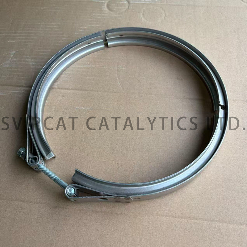 Din 2AL022 Exhaust Clamp Gasket Kit for DAF Euro 6 V Clamp 6LL011 + Gasket 6LL012 Replaces 1976845