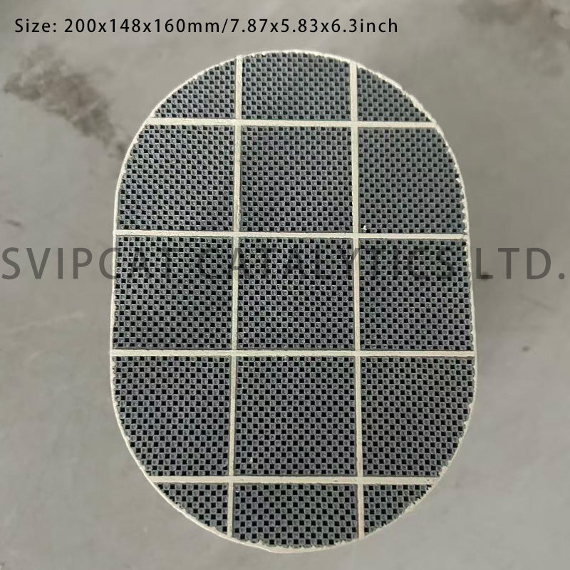 Sic / Ceramic DPF (Diesel Particulate Filter) - ⁠200x148x160mm