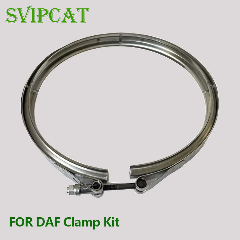 1927181 2325401 for  DAF Gasket Clamp V-Clamp Kit Applies to 2137441 1891485 DIN 2AL038 EURO6  KIT