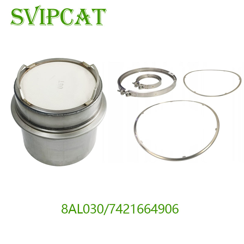 FOR VOLVO FL DPF 7421750157, 7421794709,7423138863,7423264525,DINEX-8A1001 CLAMP+CASKET
