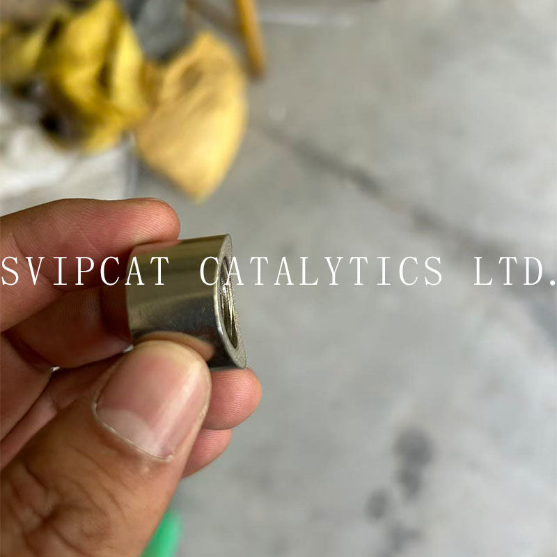 Stainless Steel O2 Sensor Weld Bung, Notched Style, M18x1.5