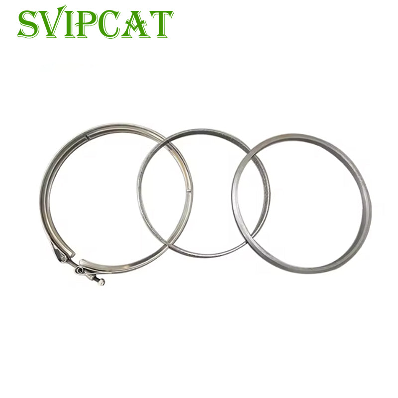 FOR SCANIA EURO6 Diesel particulate filter V-Clamp 2137233 + Gasket 2137602 2137231 for SCANIA 2137598 2222655 KIT