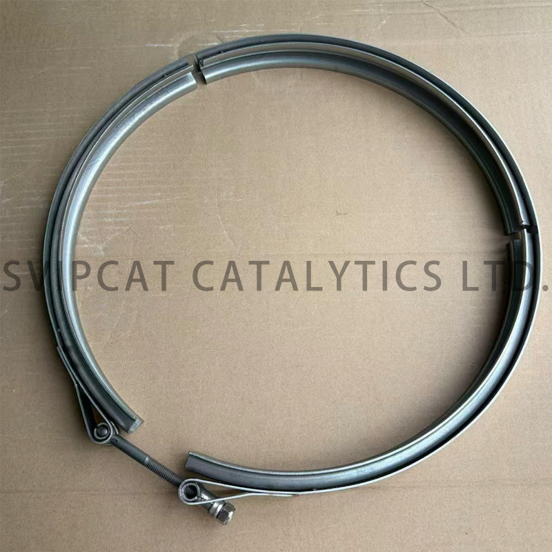 Din 82827 For Volvo Mack 12 Exhaust Clamp Gasket Kit Replaces OE 21212520 21212522 More