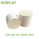 FOR BMW 2005 e83 3.0i Gasoline car catalytic converter 2pcs 106x75mm+ 2pcs 83x50mm