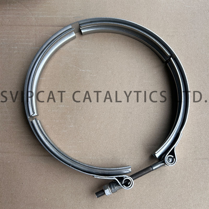 Euro6 Heavy Truck Exhaust V Band Clamp and Gasket Kit 4IJ002 Direct Replacement For MAN TGX TGS OE Reference 81974200184