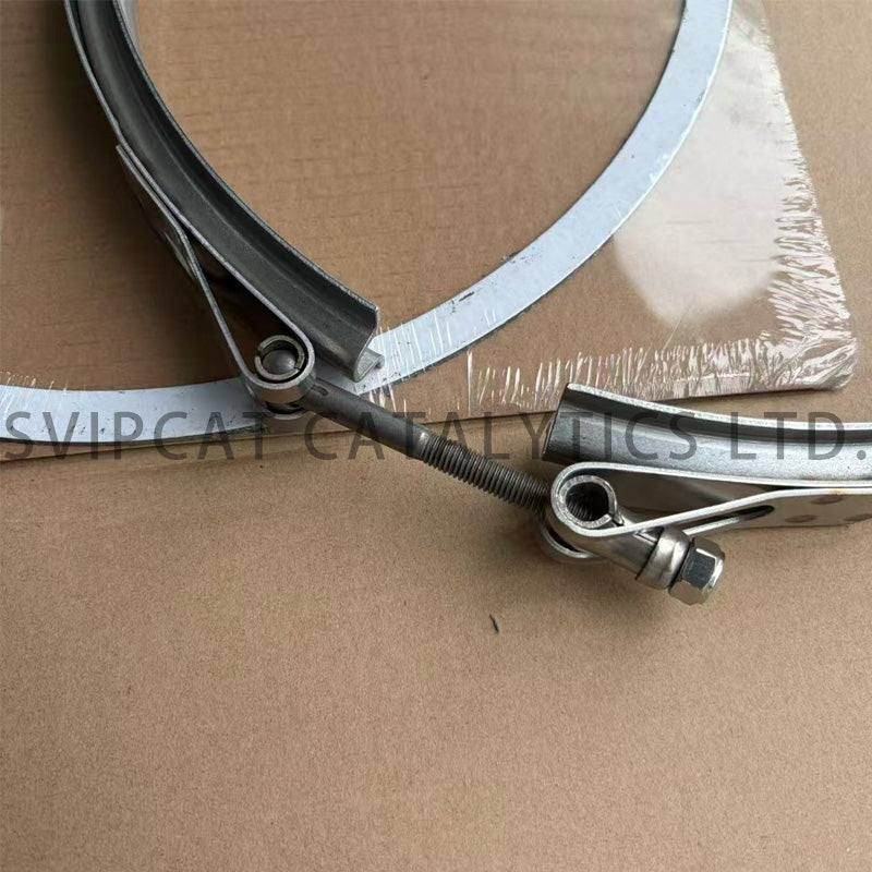 Din 82827 For Volvo Mack 12 Exhaust Clamp Gasket Kit Replaces OE 21212520 21212522 More