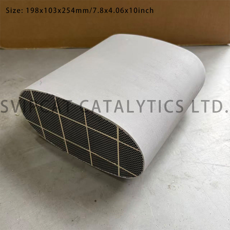 Sic / Ceramic DPF (Diesel Particulate Filter) - 198x103x254mm