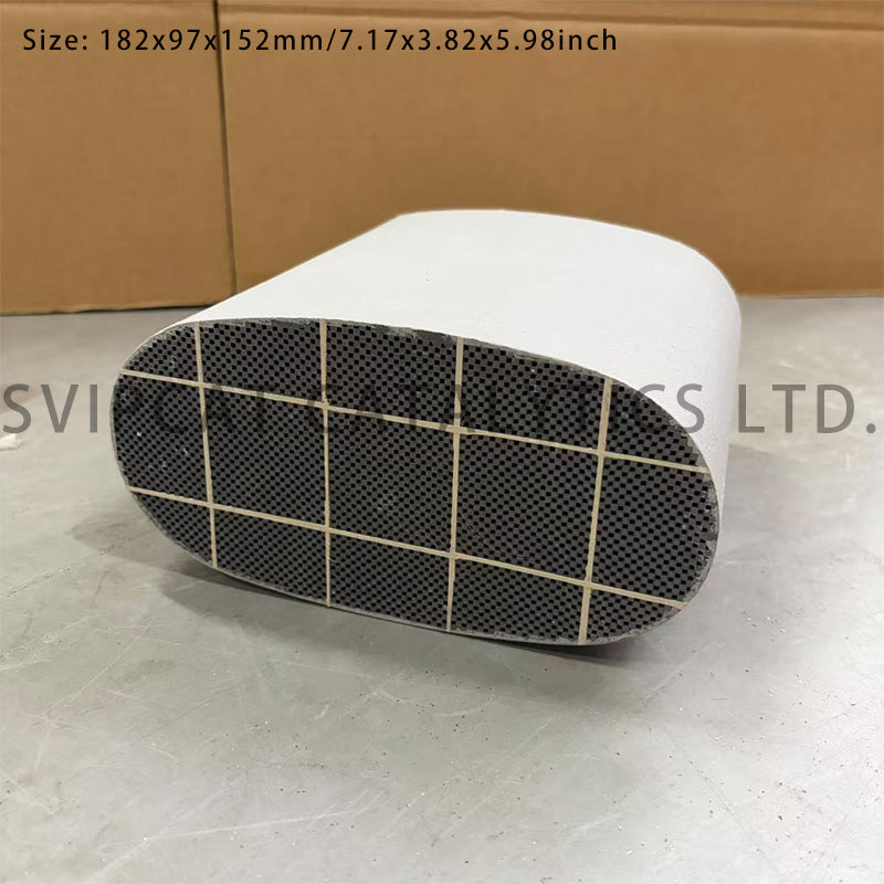 Sic / Ceramic DPF (Diesel Particulate Filter) - ⁠182x97x152mm