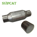Universal Metal Catalyst 200 CPSI Length 320mm Precious Metal Coating with Metal Housing