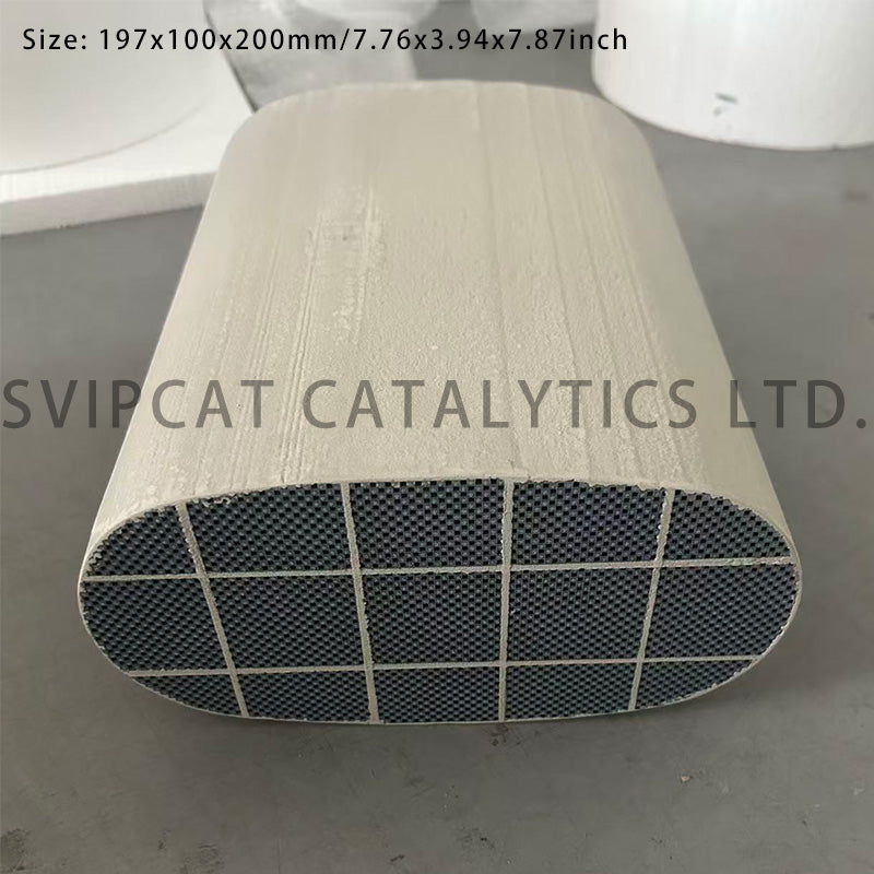Sic / Ceramic DPF (Diesel Particulate Filter) - ⁠197x100x200mm