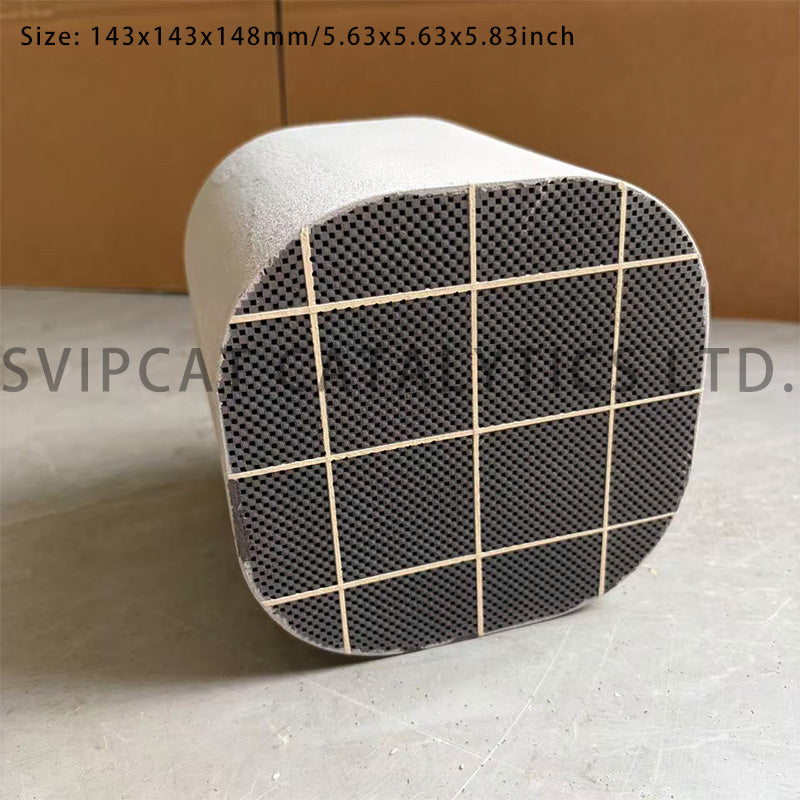 Sic / Ceramic DPF (Diesel Particulate Filter) - ⁠143x143x148mm