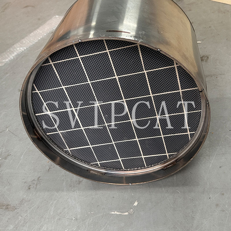 Silicon Carbide Diesel Particulate Filter Complete Assembly Replacement For Mercedes Commercial Diesel Trucks 0024905692