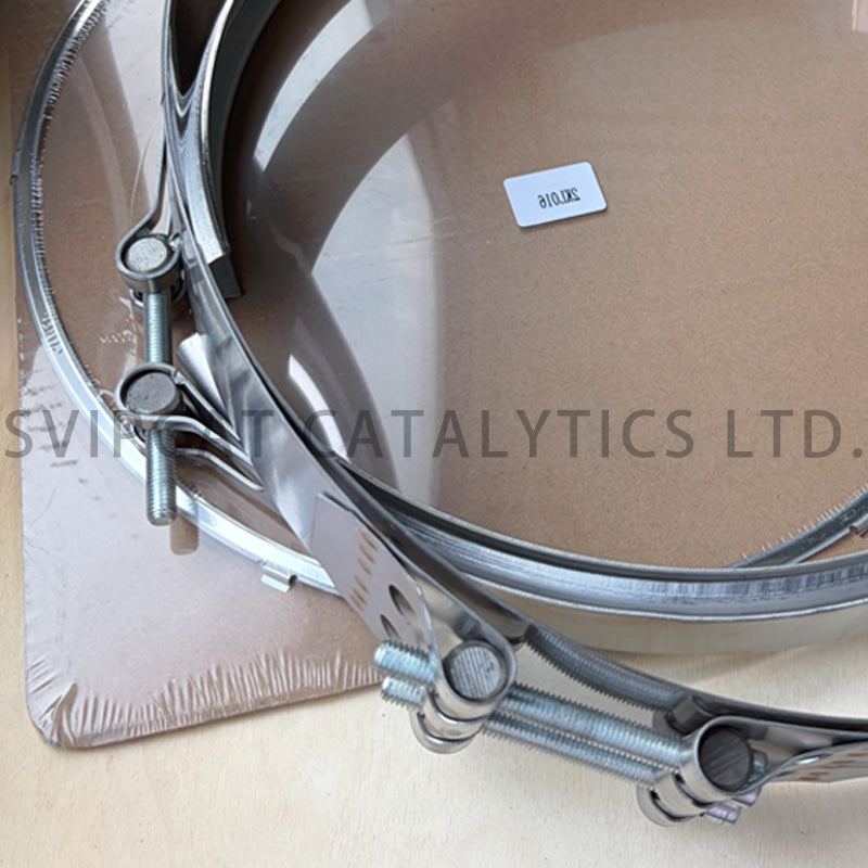 2KJ000 Iveco Euro 6 Exhaust Kit  V Clamp 2KL014 + Clamp 2KL015 + Gasket 2KL016  Replaces 5801651134