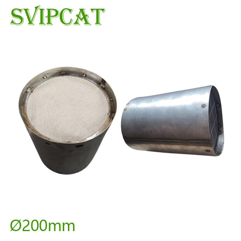 Diesel vehicle DPF emission core