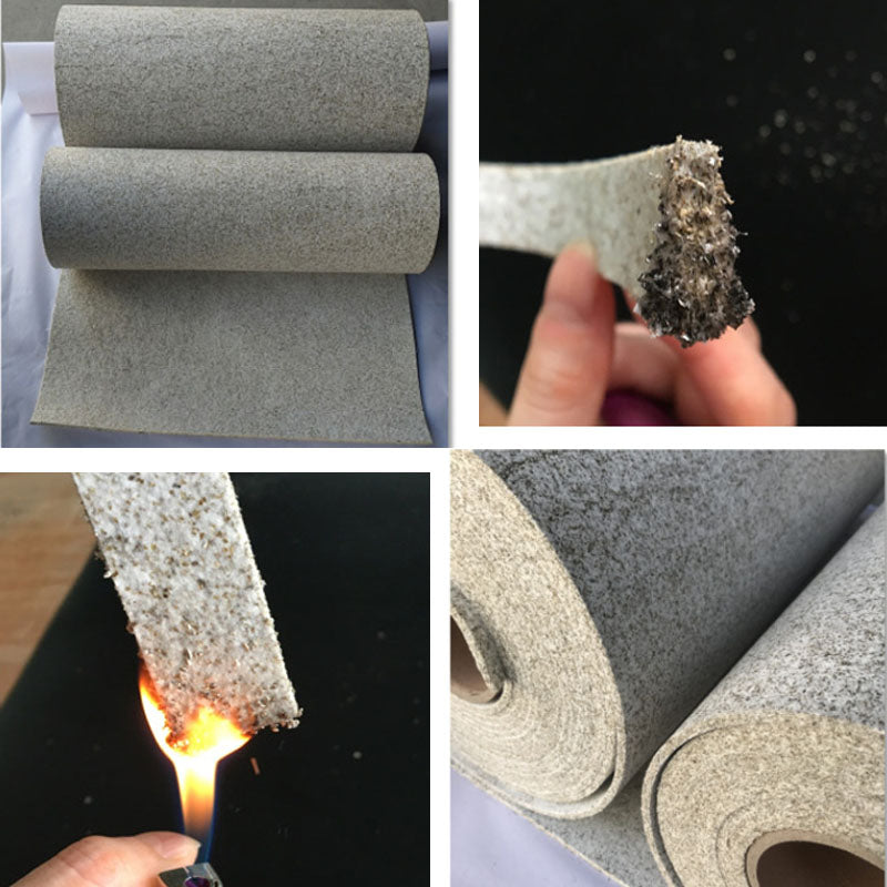 High-temperature insulation vermiculite intumescent gasket