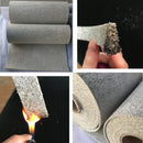 High-temperature insulation vermiculite intumescent gasket