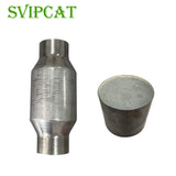 Metal Catalyst 400 Cpsi Durability with Precious Metal Coating Total Length 320 mm with Metal Housing
