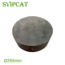 Direct-insert metal diesel catalyst, optimized design reduces back pressure and improves engine performance