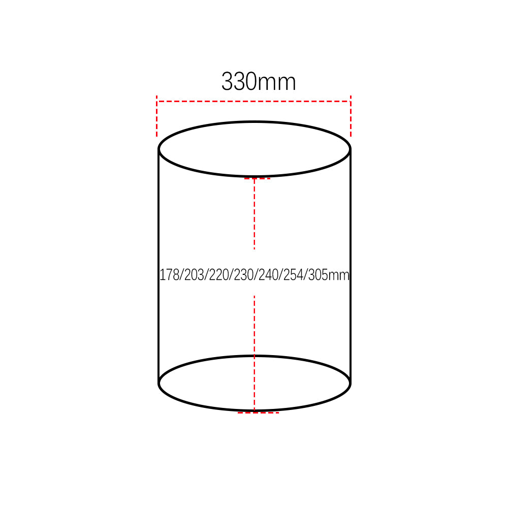Sic Ceramic DPF Diesel Particulate Filter - High-Performance 330mm (12.99") Diesel Exhaust Filter for Trucks & Heavy-Duty Vehicles