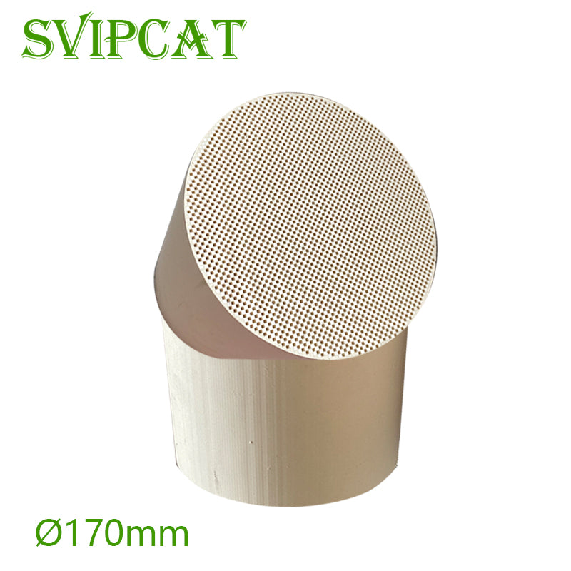300 holes/square inch wall flow structure, nano-scale precious metal coating evenly distributed