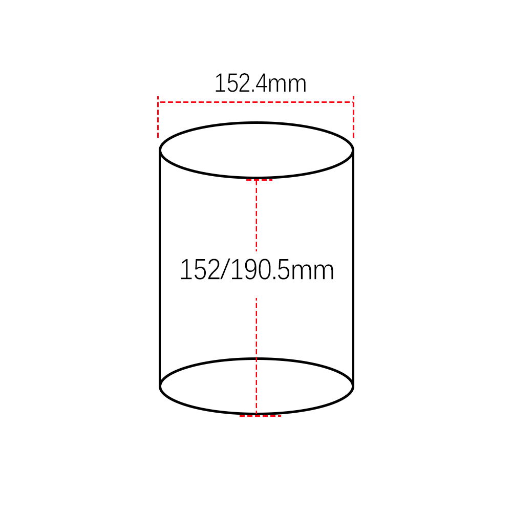 SIC Ceramic DPF Diesel Particulate Filter – Ø152.4mm (6 Inch) | High-Temperature Resistance | For Trucks, Buses, Construction Machinery