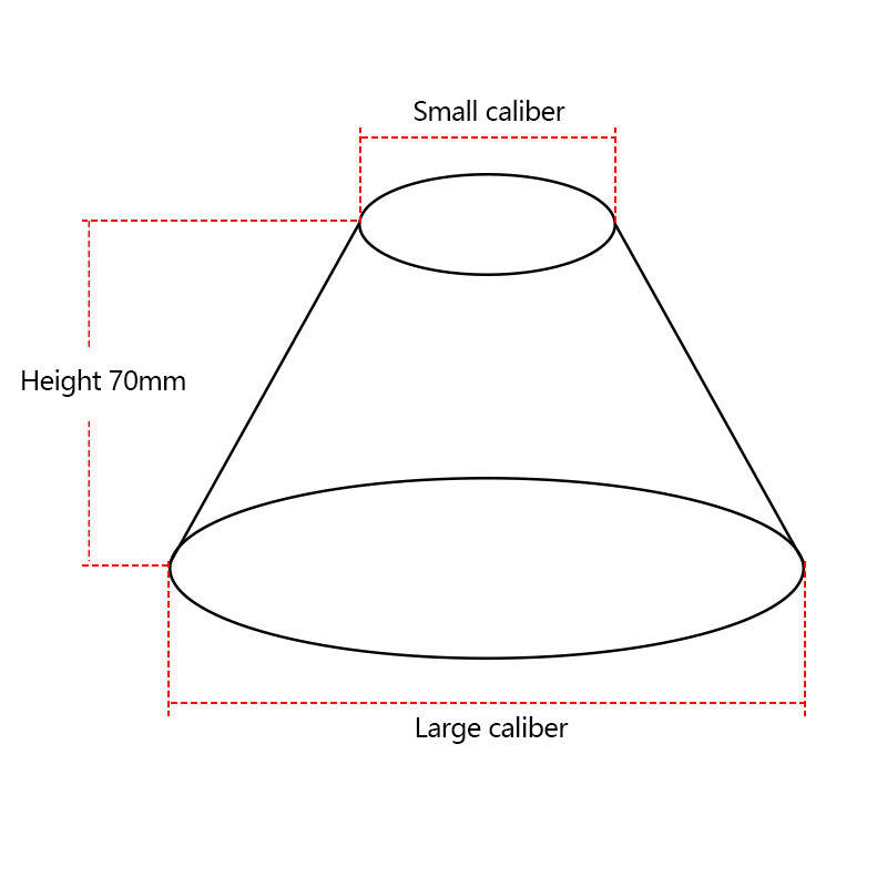 Stainless steel lid height 70mm