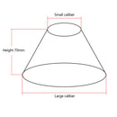 Stainless steel lid height 70mm