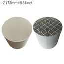Heavy-duty diesel particulate filter (DPF) with premium multi-layer ceramic core for commercial vehicle exhaust systems