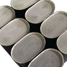 Load image into Gallery viewer, Metal Catalytic Converter Racetrack Type 3 Core 400cpsi Automobile Exhaust Catalytic Filter