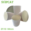 SVIPCAT SCR/ASC integrated diesel vehicle filter, ceramic honeycomb filter element and stainless steel housing design