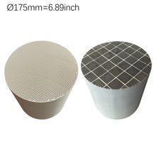 Load image into Gallery viewer, Silicon carbide-cordierite composite DPF core substrate for diesel exhaust systems with optimized pore structure