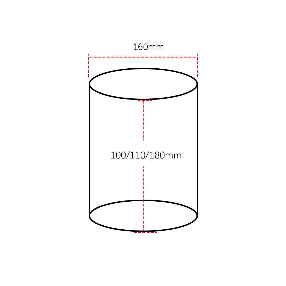 SIC Ceramic Diesel Particulate Filter (DPF) - 160mm (6.3") Diameter | High Temperature Resistance | For Diesel vehicles