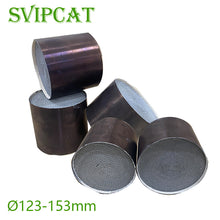 Load image into Gallery viewer, High-flow metal catalytic converter for cars, 123mm to 153mm diameter, Euro 3/4/5/6 compatible.